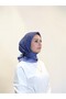 Premium Soft Eşarp İndigo - 2