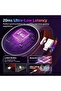 QCY سماعة راس V200 للالعاب لاسلكية 2.4GHz مع ميكروفون قابل للفصل بخاصية الغاء الضوضاء، صوت محيطي 7.1 - 3