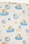 Warm 100% Cotton Fleece Lined Double-Sided Newborn Blanket for Baby Boy I1097A526Wn - 4