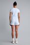 Standard Fit Elastic Waist Sportsman White Piping Short Leg Light Blue Shorts H9780Ax26Hs - 5