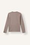 Slim Fit Crew Neck Long Sleeve Combed Cotton Basic Tunic I2976Ax26Au - 2