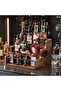 Portalof Liquor Bottle Storage Rack Wooden Multi-Layer Display Shelf for Liquor, Whiskey, and Beverages - 6