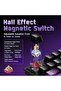 كيبورد العاب لاسلكي مزدوج 8K RT75 برو من يونزي (زهري، مفتاح احمر) | Hall Effect Magnetic Switches & - 4