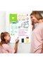 Magnetic Self‑Adhesive Whiteboard Sticker 120*200cm, Dry Erase Board for Wall, Easy to Write & Clean, for Kids Home Office, Comes with Marker, Magnetic Eraser and Magnets - 7