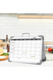 Dry Erase Board 16x12 Double Sided Magnetic Small Whiteboard with Stand | Portable, Foldable, With Stand, Magnetic, Desk Top White Board for School Classroom Homeschooling Office Home Teacher Student - 7