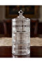 Clear Glass Candy Jar Set (4 Piece)
