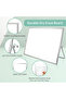 Dry Erase Magnetic White Board, 30 x 40cm Double-Sided Desktop Whiteboard with Stand, Portable Small Whiteboard Set for Drawing, Office, Home, School - 5