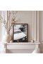 Signtouch Parked Cars Vintage Car Brown Canvas Wall Art Outer Frame 50x70 cm - 2