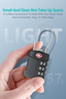 Zinc Alloy Steel Cable Tsa Combination Suitcase and Travel Security Lock |   International Tsa Icon - 3