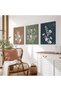 Signtouch Floral Book Botanical Vintage Oil Unframed Canvas Wall Art 40x60 cm - 6