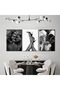 Signtouch Mid-Century Geometric Sun Beige Wall Art 6-Piece Outer Frame 30x40 cm - 5