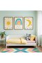 Signtouch Kids Nursery Sun Rainbow Baby Wall Art 3-Piece Outer Frame 30x40 cm - 2