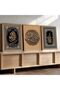 Signtouch Arabic Hotel Islamic Wall Art Set of 3 Outer Frame 50x70 cm - 2