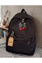 Ribbon Design Backpack School Bag