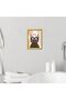 Signtouch Baby Pink Girly Woman Apartment Canvas Wall Art Outer Frame 50x70 cm - 6