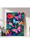 Signtouch Cute Elephant Kids Nursery Framed Canvas Wall Art 50x70 cm
