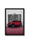 Signtouch Jeep Wrangler Off-Road SUV Garage Car Wall Art Outer Frame 30x40 cm