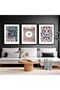 Signtouch Bedroom Islamic Wall Art Set of 2 Outer Frame 50x70 cm