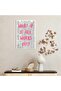 ALAYRA What If It All Works Out Pink Positive Wrap Framed Wall Art 60x80 cm - 7