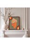 Signtouch Funny Botanical Chimpanzee Chimp Toilet Wrap Framed Wall Art 40x60 cm - 2