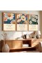 ALAYRA Arabic Hotel Islamic Wall Art Set of 3 Outer Frame 60x80 cm - 5