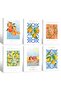 Signtouch Fruit Trees Blossom Apple Landscape Wall Art Gold Frame 40x60 cm