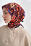 Garden Melody Desen the Tencel Edit Scarf - Bordo - 4
