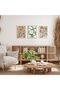 ALAYRA Beach Coastal Ocean Pampas Landscape Framed Wall Art 3-Piece 60x80 cm - 3