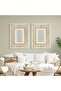 Signtouch Ayatul Kursi Arabic Islamic Wall Art 2-Piece White Frame 30x40 cm - 2