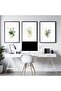 Signtouch Botanical Wall Art Set of 3 Outer Frame 40x60 cm - 3