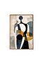 Signtouch Abstract Geometric Canvas Wall Art Outer Frame 30x40 cm - 4