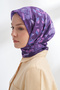 Garden Melody Desen the Tencel Edit Scarf - Mulberry