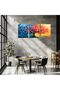 Signtouch Sun Abstract Motivational Landscape Framed Wall Art 3-Piece 40x60 cm - 5
