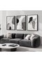 Signtouch Fashion Black Girl Printed Salon Cafe Wall Art Black Frame 30x40 cm - 3