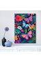 Signtouch Cute Elephant Kids Nursery Framed Canvas Wall Art 50x70 cm - 4