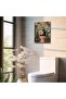 Signtouch Unframe Mid-Century Geometric Rainbow Moon Wall Art 6-Piece 40x60 cm - 3