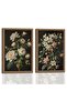 Signtouch Flowers Pink Rose Floral Wall Art 6-Piece Outer Frame 40x60 cm