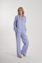 Women's Thin Striped Pajamas Set - 4