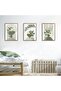 Signtouch Canva Forest Sun Nature Wall Art 3-Piece Outer Frame 30x40 cm - 2