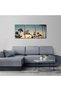 Signtouch Sports Basketball Sunset Trees Wrap Framed Wall Art 3-Piece 40x60 cm - 2