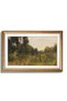 Signtouch Vintage Landscape Wild Flower Farmhouse Wall Art Gold Frame 40x60 cm