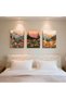 Signtouch Vintage Flowers Bloom Floral Canvas Wall Art Gold Outer Frame 30x40 cm - 4