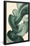 Signtouch Abstract Blue Black White Framed Canvas Wall Art Set of 3 40x60 cm - 2