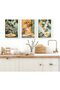 Signtouch Kitchen Wall Art Set of 3 Outer Frame 40x60 cm - 3