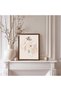 Signtouch Brown Mother Baby Love Line Floral Mom Wall Art Outer Frame 50x70 cm - 3