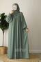 Elif Ferace Shawl Gift Set Water Green - 6