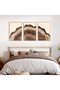 Signtouch Tree Ring Wood Stump Spiral Wall Art 3-Piece Wooden Frame 40x60 cm - 4