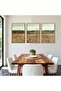 Signtouch Wildflower Canvas Wall Art Set of 3 Outer Frame 50x70 cm - 5