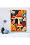 Signtouch Mushroom Framed Canvas Wall Art 40x60 cm - 4