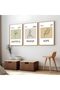 Signtouch Arabic Hotel Islamic Wall Art Set of 3 Outer Frame 50x70 cm - 3